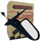 Retrovisor Esquerdo Com Controle Palio 2 Portas 2000 A 2019 - Retrovex 4437