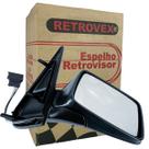 Retrovisor Esquerdo Elétrico Golf 1992 A 1997 - Retrovex 1181