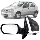 Retrovisor Esquerdo Lado Motorista Fiat Palio Fire Weekend Siena 2001 2002 2003 4 Portas Com Acabamento