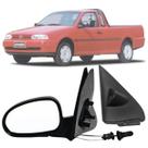 Retrovisor Esquerdo (motorista) e Acabamento Volkswagen Gol Parati Saveiro G2 bola 95 96 97 98 99 para 4 Portas