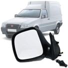 Retrovisor Esquerdo Motorista Fiat Fiorino 2011 2012 2013 2014 Com Controle de Regulagem Interno