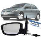 Retrovisor Esquerdo (motorista) Volkswagen Gol Voyage G5 2009 2010 2011 2012 2013 com Controle Manual
