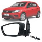 Retrovisor Esquerdo (motorista) Volkswagen Gol Voyage G6 2013 2014 2015 2016 com Controle Manual sem Seta