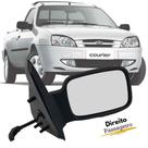 Retrovisor Externo Direito (passageiro) Ford Courier 97 98 99 a 2011 2012 com Controle manual