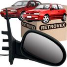 Retrovisor Externo Gol Parati G2 95 a 99 Saveiro 97 a 98 com Controle Le 2p