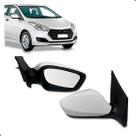 Retrovisor Externo Hb20 2012 a 2019 Branco EletricoBR