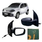 Retrovisor fiat uno vivace 2011 a 2021 original com controle 4 portas direito