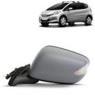 Retrovisor Fit 2009 2010 2011 2012 2013 2014 Primer Eletrico Com Pisca Novo