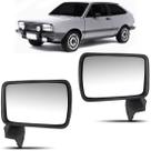 Retrovisor Gol 1983 a 1986 Fixo Cor Preto