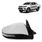 Retrovisor Hilux Srv 2016 2018 2017 Cromado Eletrico Com Pisca