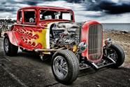 Retrovisor hot rod modelo peep