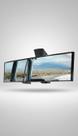 Retrovisor Interno Panorâmico 30cm Universal Clipe Retrovisor Interno Panorâmico 30cm Universal Clipe
