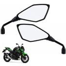 Retrovisor Kawasaki Z400 Haste Curta Fixa Rosca Convexo Esportivo Retrovisor Kawasaki Z400 Haste Curta Fixa Rosca Convexo Esportivo