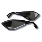 Retrovisor Kawasaki Z400 Z800 Z1000 Haste Curta Lente Convex Retrovisor Kawasaki Z400 Z800 Z1000 Haste Curta Lente Convex