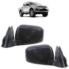 Retrovisor L200 2007 2008 2009 2010 2011 Preto Acabamento Liso Texturizado