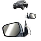 Retrovisor L200 Triton 2008 A 2012 Eletrico Cromado Esquerdo