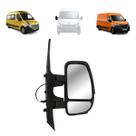 Retrovisor manual braço curto renault master 2014 a 2025 lado direito com pisca