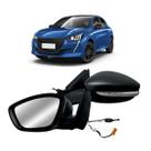 Retrovisor Manual Novo Peugeot 208 2021 Diante Motorista EB1015