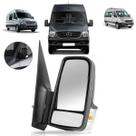 Retrovisor manual sprinter 2012 a 2019 braço curto lado direito