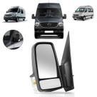 Retrovisor manual sprinter 2012 a 2019 braço curto lado esquerdo