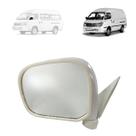 Retrovisor manual topic jinbei 2008 a 2016 lado esquerdo branco
