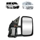 Retrovisor mercedes benz sprinter 1997 a 2012 eletrico braco intermediario lado direito