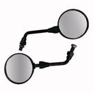 Retrovisor Mini Redondo Sport Padrão Honda Uni. Haste Preta