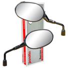 Retrovisor Modelo Tiger 800 Haste Longa 90 Lente Convexa