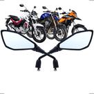 Retrovisor Modelo Z400 Honda Para 160 Titan Fan Start Cargo Cg 125 150 Rosca Fixo Esportivo Espelho