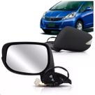 Retrovisor New Fit 2009 a 2013 Eletrico Com Pisca
