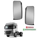 Retrovisor p Atego 2014 a 2021 LD LE c Desembaçador Elétrico