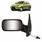 Retrovisor Palio Siena Weekend 96 97 98 99 2000 com Controle Lado Esquerdo 4 PORTAS