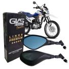 Retrovisor Par Gvs Premium Giro 360 Modelo Bmw Gs 650 Lente Convexa Azul Cg Fan Bros Cbx Cb 300 Xre 300 190 Biz 100 125