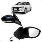 Retrovisor para Peugeot 208 2020 a 2024 Eletrico Com Pisca