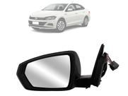 Retrovisor POLO VIRTUS 17/21 ELETRICO p/ PINTAR Esquerdo EB971