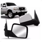 Retrovisor Ranger 2006 A 2009 Cromado Fixo