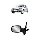 Retrovisor Renault Clio 2004 2005 2006 2007 2008 2009 com Controle Lado Esquerdo