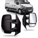 Retrovisor renault master 2013 á 2018 elétrico com pisca curto