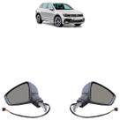 Retrovisor Tiguan 2018 2019 2020 2021 2022 Elétrico Com Pisca 9 Fios