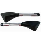 Retrovisor Tomok Rizoma Alumínio Xj6 Hornet Cb 1000r Cb300 Cinza Par