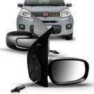 Retrovisor uno 2015 2016 2017 2018 texturizado com controle