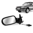 Retrovisor Uno Fire Flex 2006 a 2011 4 portas C/ Controle Lado Esquerdo Motorista