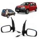 Retrovisor Uno Novo 2010/... Vivace 2011 a 2017 Com Controle