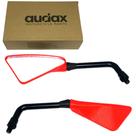 Retrovisor VERMELHA Sport Triangular Arrow Rosca Esquerda Retrovisor VERMELHA Sport Triangular Arrow Rosca Esquerda