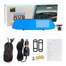 Retrovisor Visor Espelho Tela Lcd 4,3 Veicular C/ Câmera Re