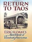 Return To Taos - Eric Sloanes Sketchbook Of Roadside Americana - DOVER PUBLICATIONS