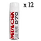 Revelador Spray D70 Nao Aquoso - Metal-Chek Kit 12 Peças