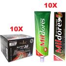 Revenda Atacado 10 Super Gel 30 Ervas 250g + 10 Pomada Mil Dores 100g