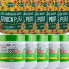Revenda Atacado 5 Gel Massageador Arnica Pura 200g + 5 Gel 20 Ervas Extra Forte 220g