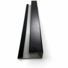 Revest Siding Perfil Final Preto Barra 3M Formaco Decor